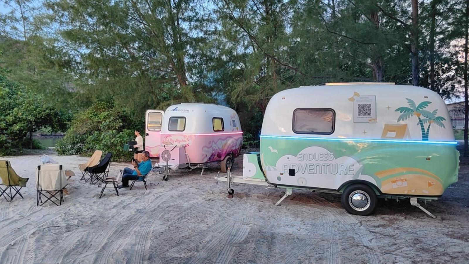 Langkawi Pantai Cenang - Private Beach Glamping Experience Esterno foto